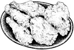 300x202 Fried Chicken, Fried Chicken On One Plate Coloring Pages, Fried