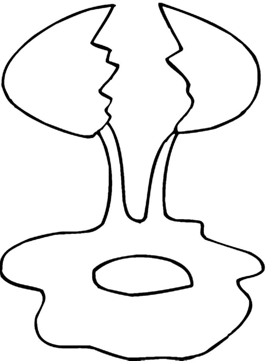 900x1216 Free Download Fried Egg For Little Painters