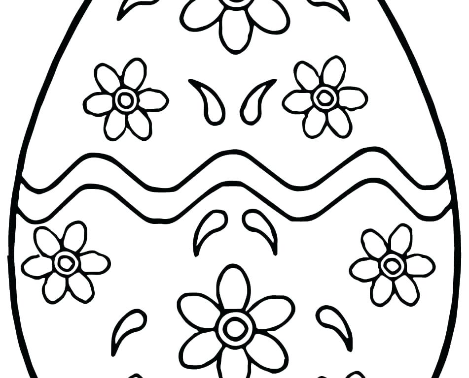 951x768 Egg Coloring Page Blank Egg Coloring To Download Dot And Printable