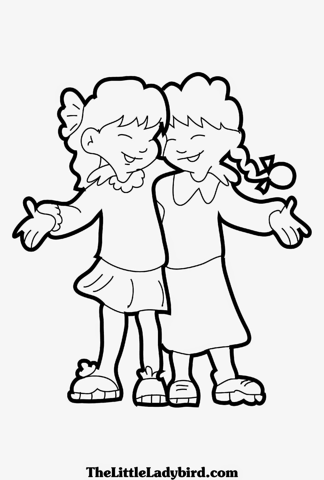 1079x1600 Surging Coloring Pages Showing Friendship Stun