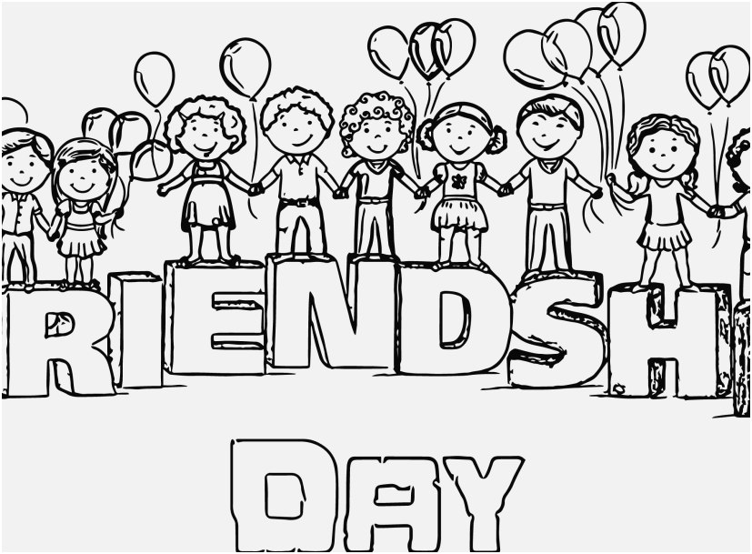 827x609 The Ideal Photographs Friendship Coloring Pages Printable Lovely