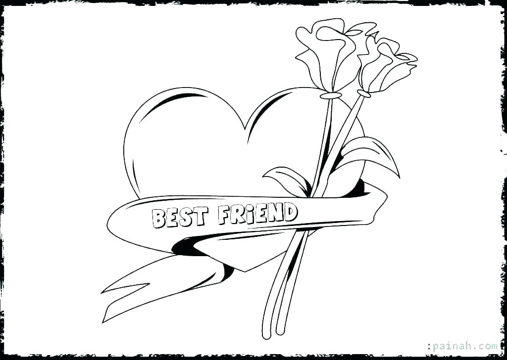 1024x728 Friendship Coloring Page Impair.co