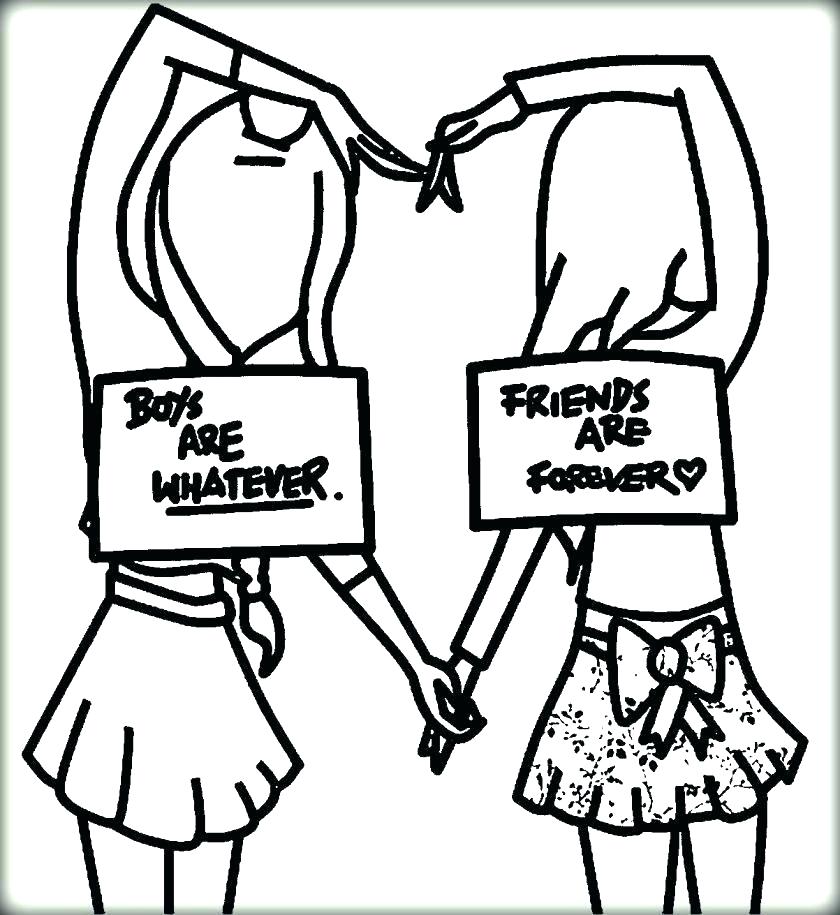 840x915 Best Friend Heart Coloring Pages Friend Coloring Pages Friend