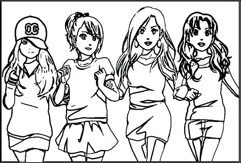 775x525 Friendship Coloring Pages Best Friends Coloring Pages Best Friends