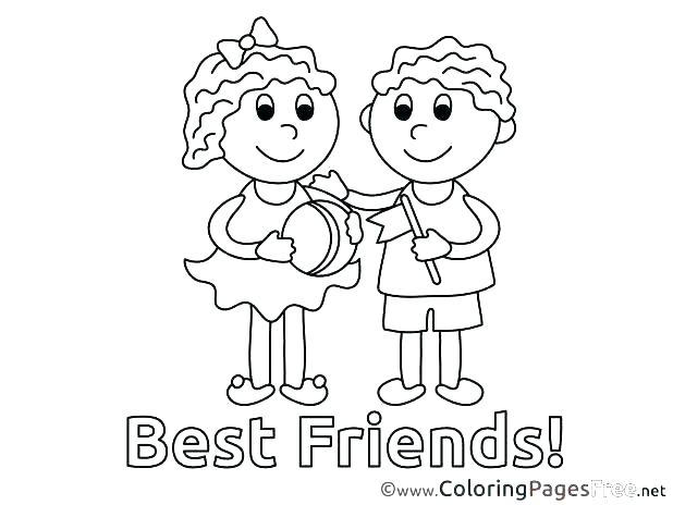 618x464 Friendship Coloring Pages Friendship Coloring Page Coloring Pages