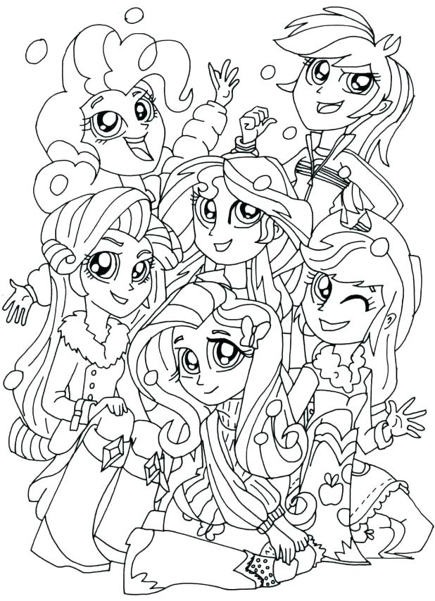 Friendship Games Coloring Pages