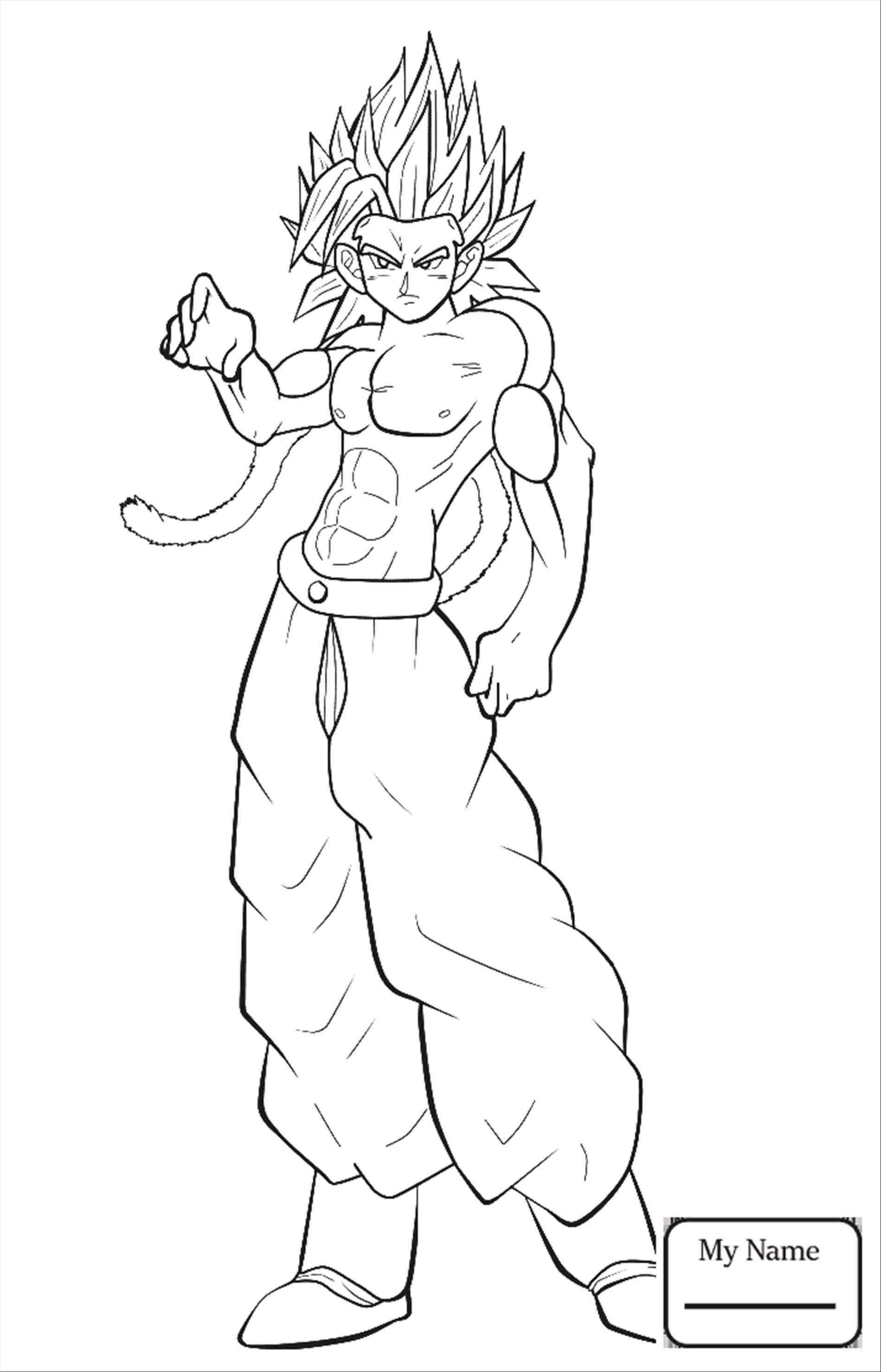 1899x2956 Fresh Dragon Ball Z Goku Super Saiyan 3 Coloring Pages