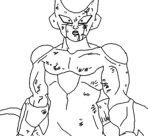 521x479 Frieza Coloring Page 7 By Metalhead211