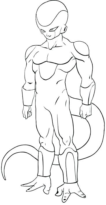 367x709 Cute Dbz Coloring Pages Frieza Contemporary Example Resume Ideas