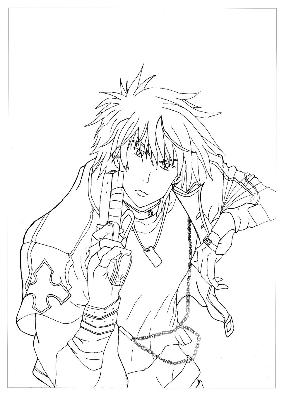 970x1350 Perfect Printable Dragon Ball Z Coloring Pages Free Goten Cartoons