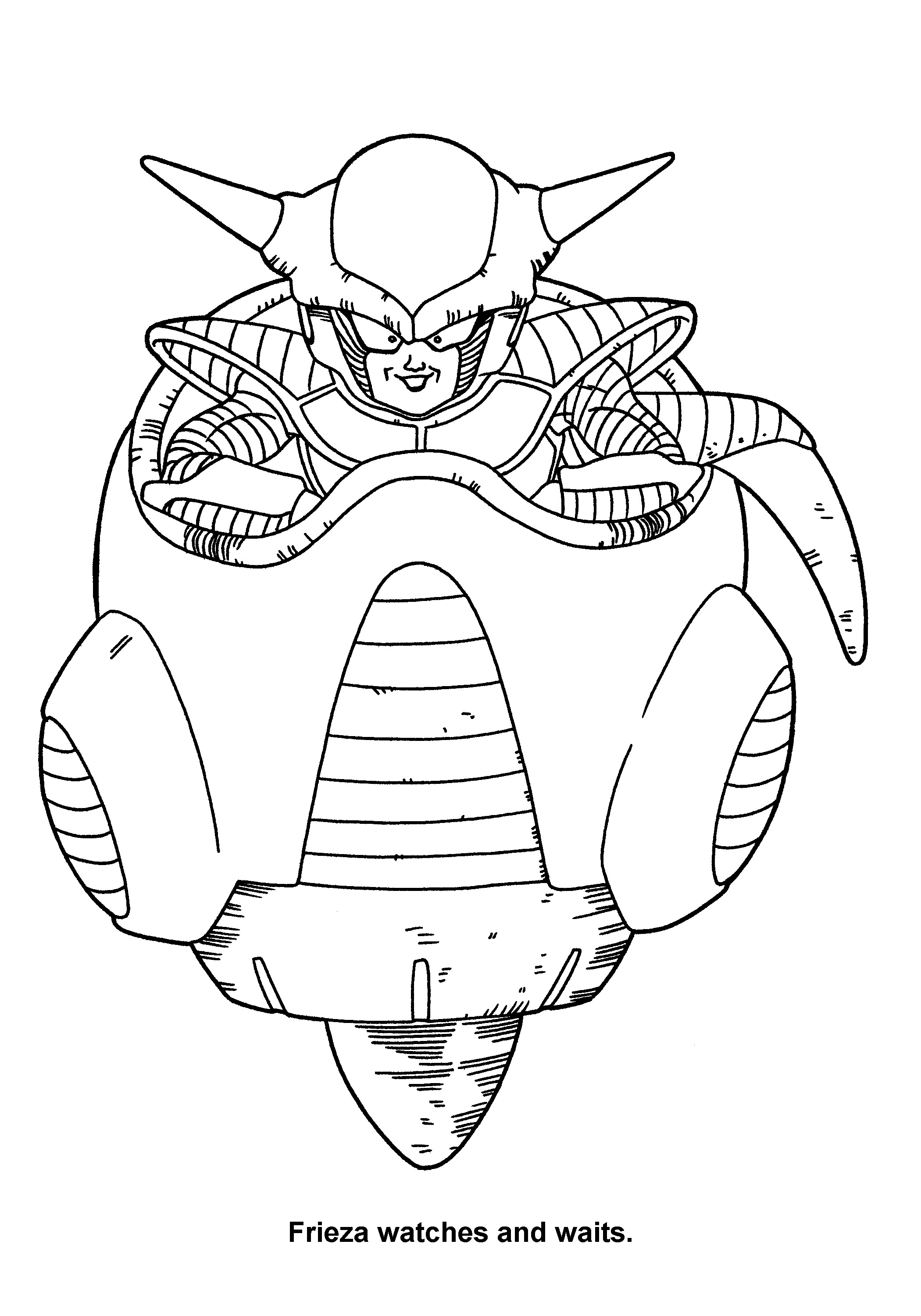 2100x3000 Dragon Ball Z Frieza Coloring Pages New