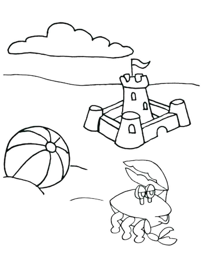 700x932 Barbie Beach Coloring Pages A Boy Playing With His Frisbee On