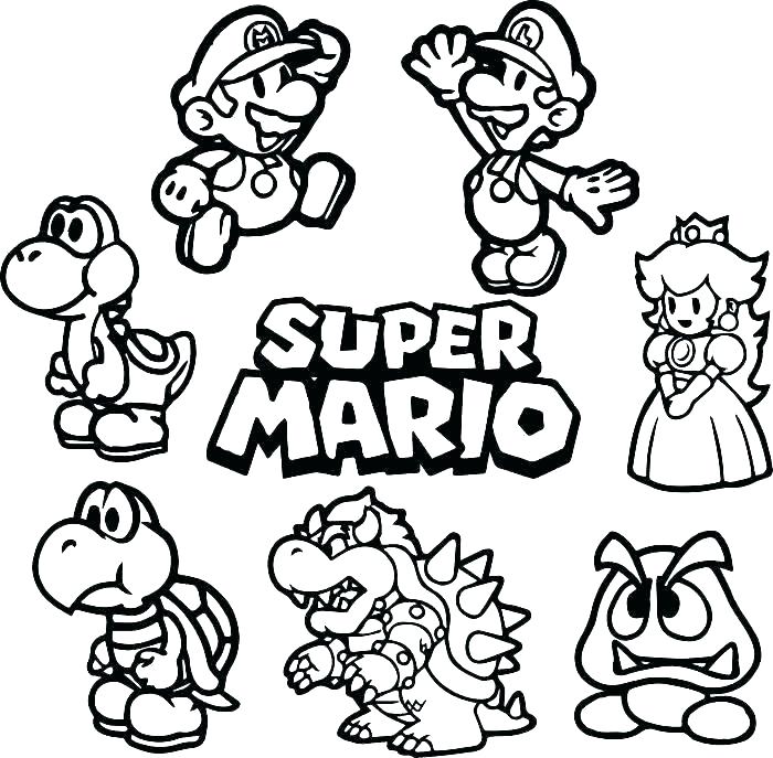 700x687 Toad Coloring Page Shippa.co