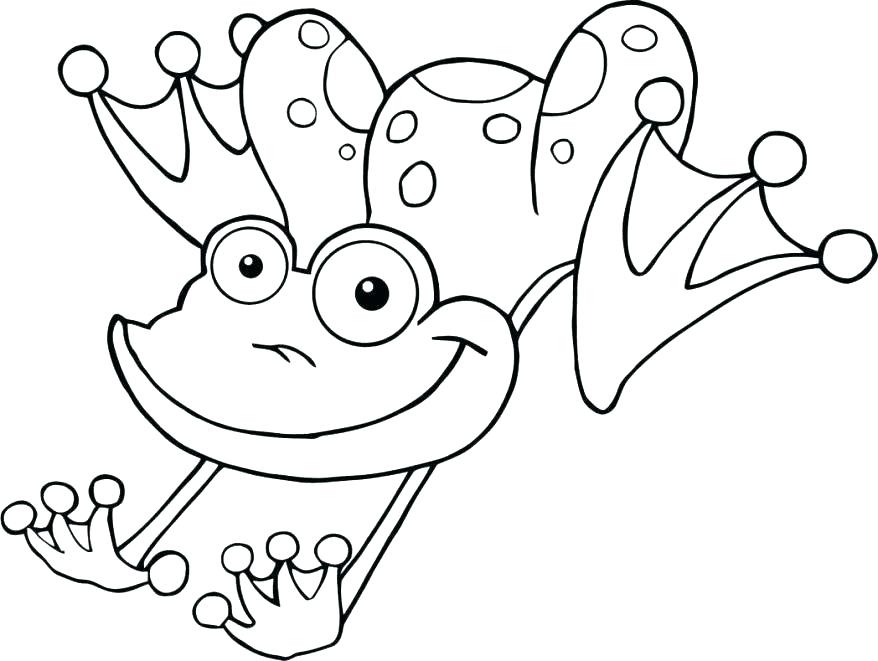878x661 Frogs Coloring Pages Frog Coloring Pages Free Printable Cartoon
