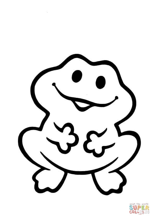 595x841 Funny Frog Cool Froggy Coloring Pages