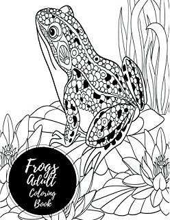 248x320 Frog Coloring Book For Adults 30 Hand Drawn, Doodle