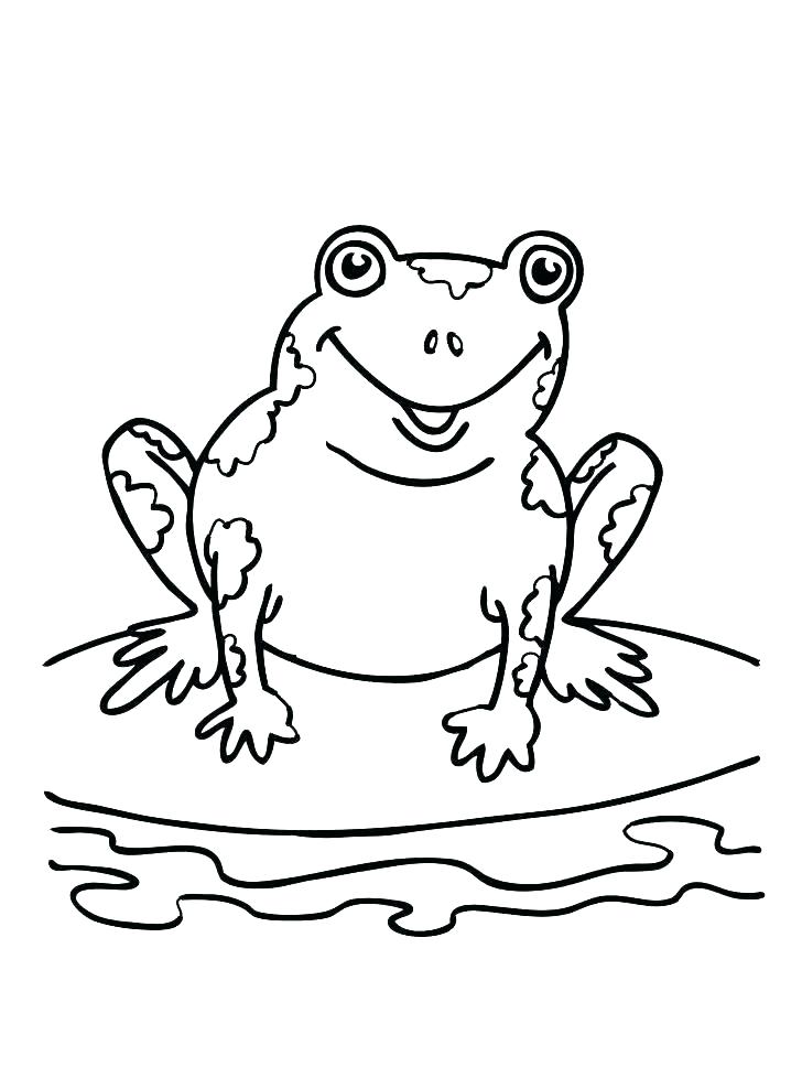 728x968 Froggy Coloring Pages