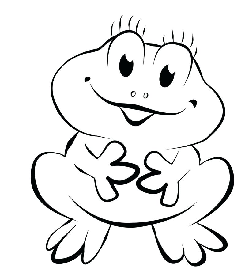 800x878 Frog Color Page Printable Frog Coloring Pages Printable Frog