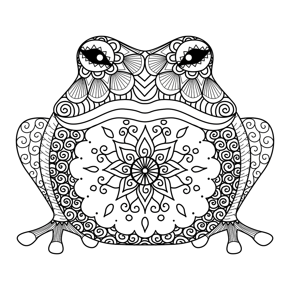 1000x1000 Frog Prince Adult Coloring Page Got Coloring Pages