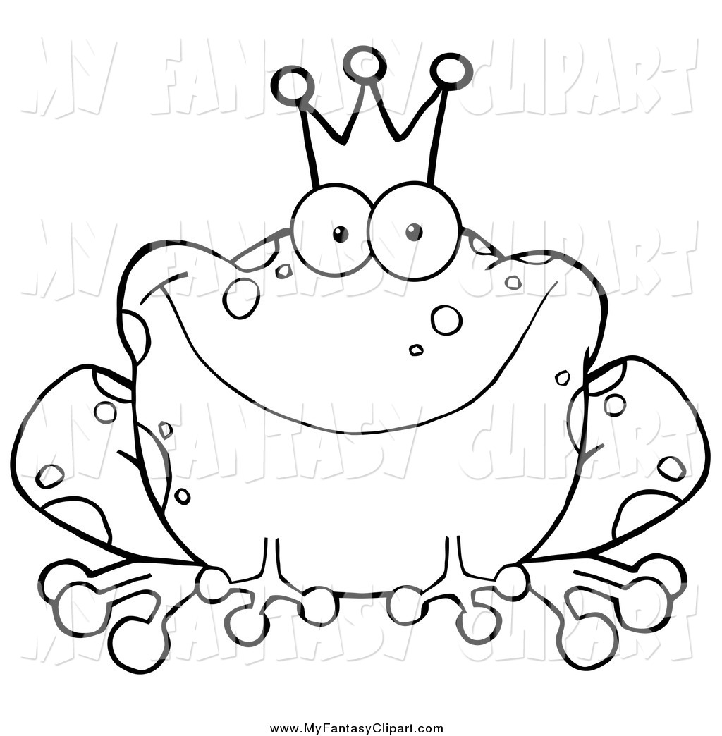 1024x1044 Cliprt Of Blacknd White Fairy Tale Frog Prince Wearing