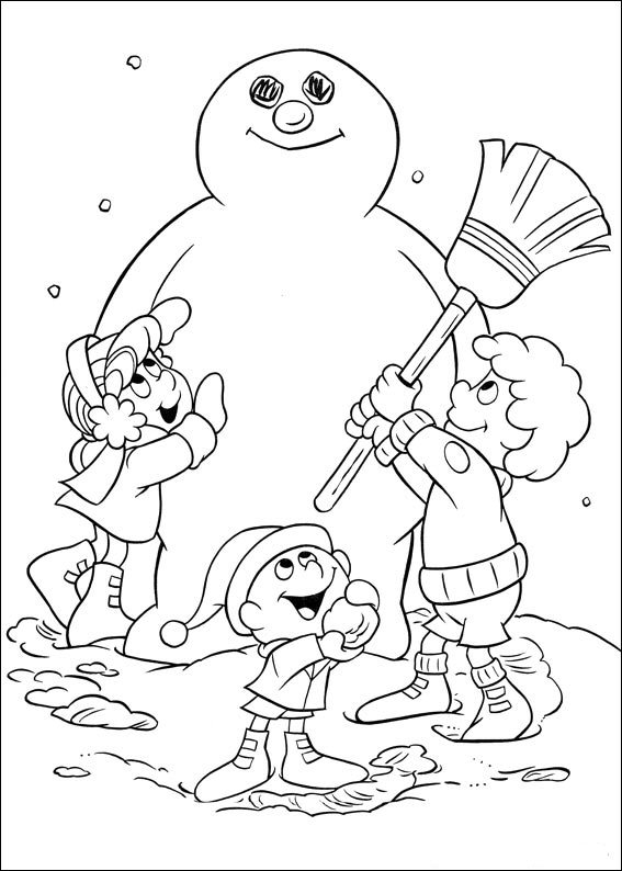 567x794 Kids N 24 Coloring Pages Of Frosty The Snowman