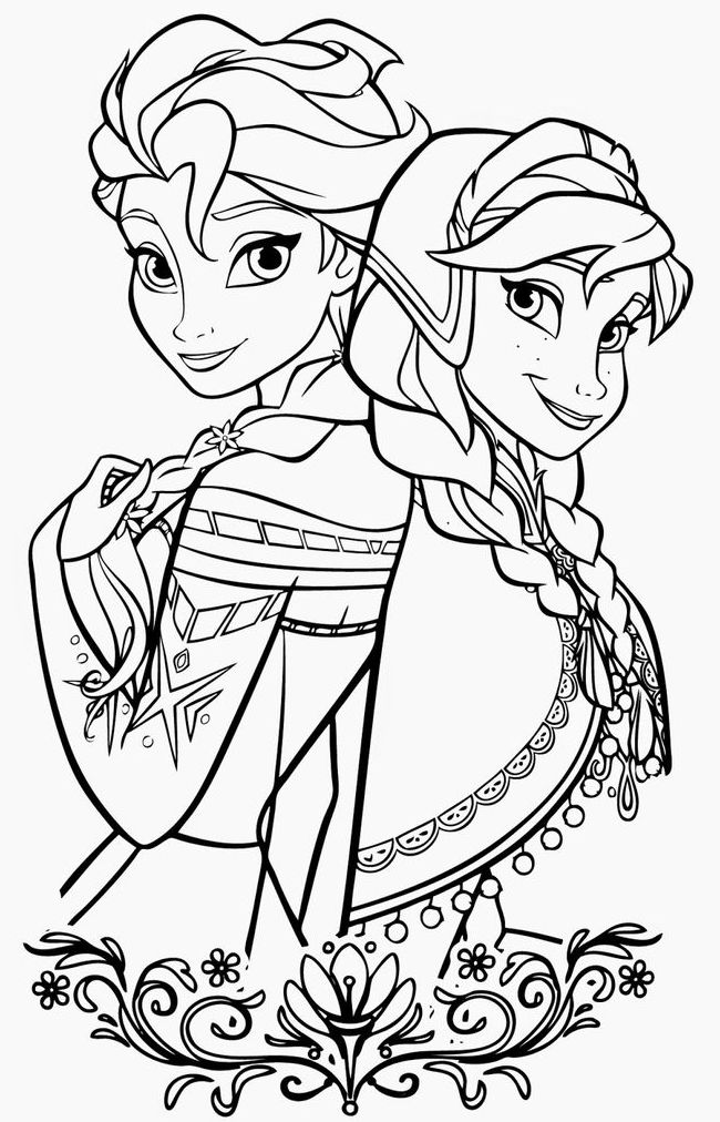 650x1012 Disney Coloring Pages Frozen 2 Colorings' World