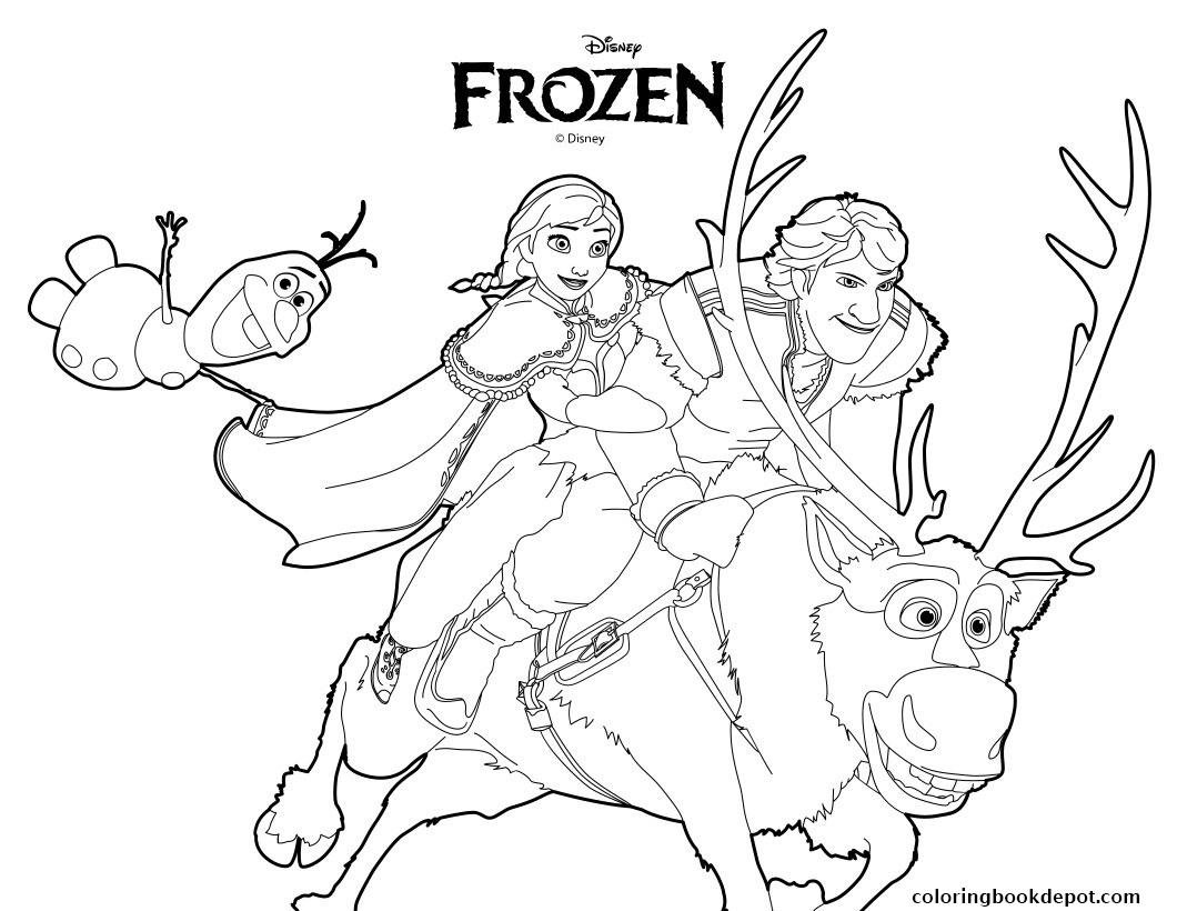 1060x820 Disney Frozen 2 Coloring Pages