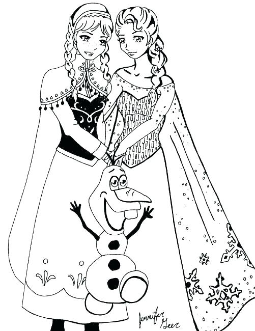 501x650 Frozen Characters To Color Medium Size Of Coloring Pages Frozen