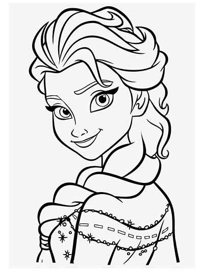 Frozen Coloring Pages
