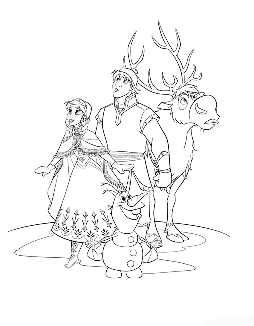 850x1088 Fresh Disney Frozen Coloring Pages Design Printable Coloring Sheet