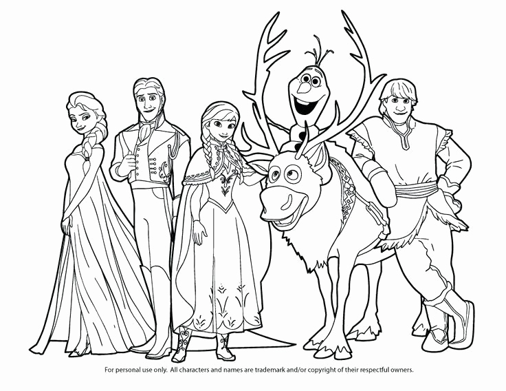 736x568 Frozen Coloring Book Pages Photograph Elsa And Anna Coloring Pages