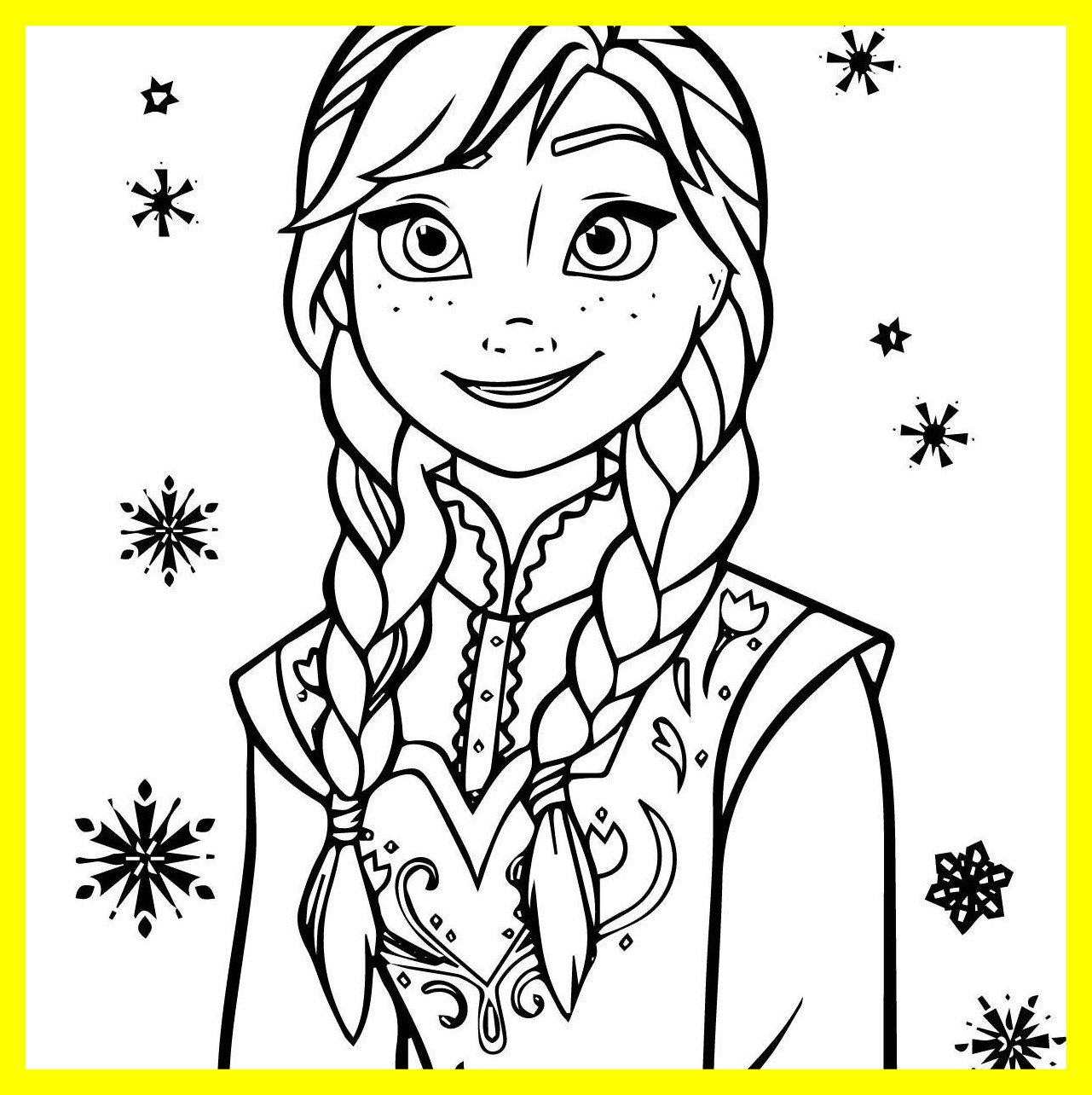 1281x1284 Best Disney Frozen Coloring Pages Princess Anna Elsa And Olaf