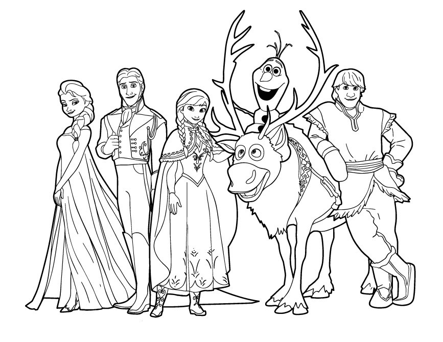 867x670 Fresh Dibujos De Frozen Para Imprimir Y Colorear Coloring Ws