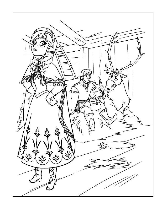 700x883 Frozen Coloring Pages! Coloring.rocks! Free Frozen Coloring Pages