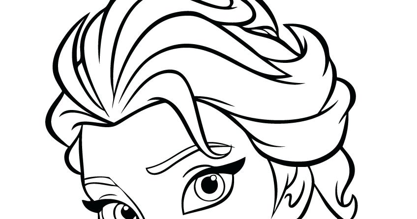 848x446 Elsa Frozen Coloring Pages Frozen Face Coloring Pages Elsa Frozen