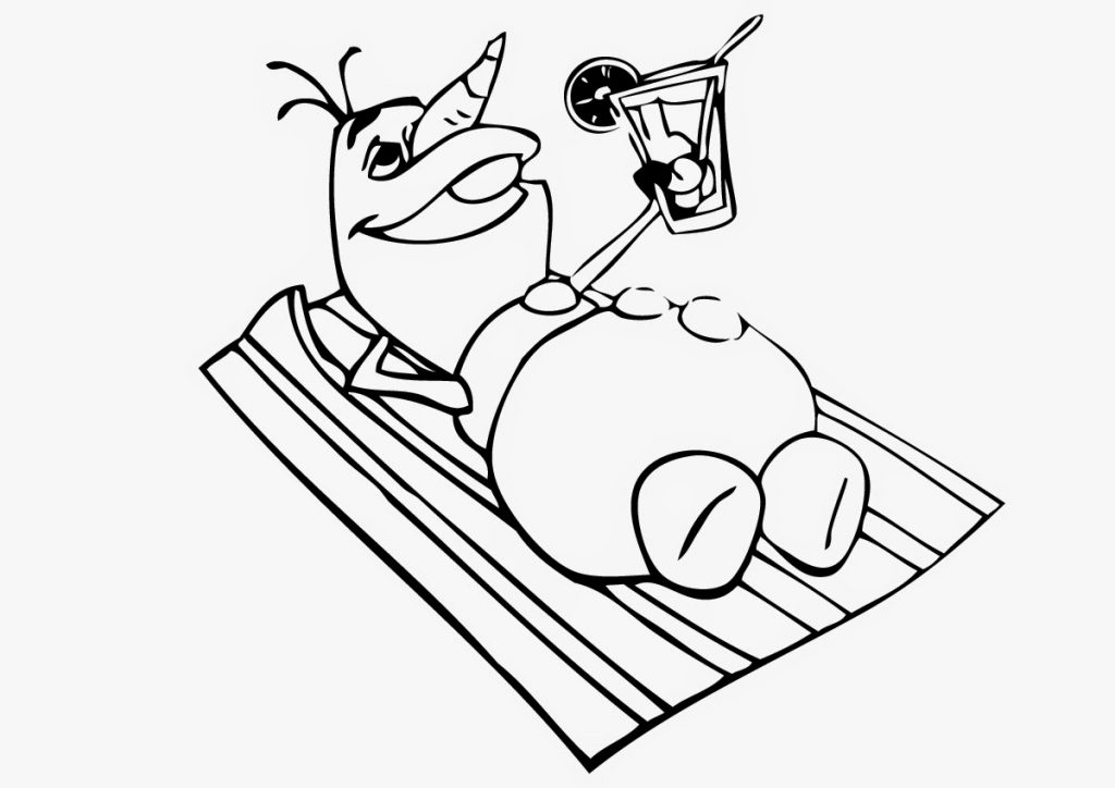 1024x724 Printable Frozen Coloring Pages