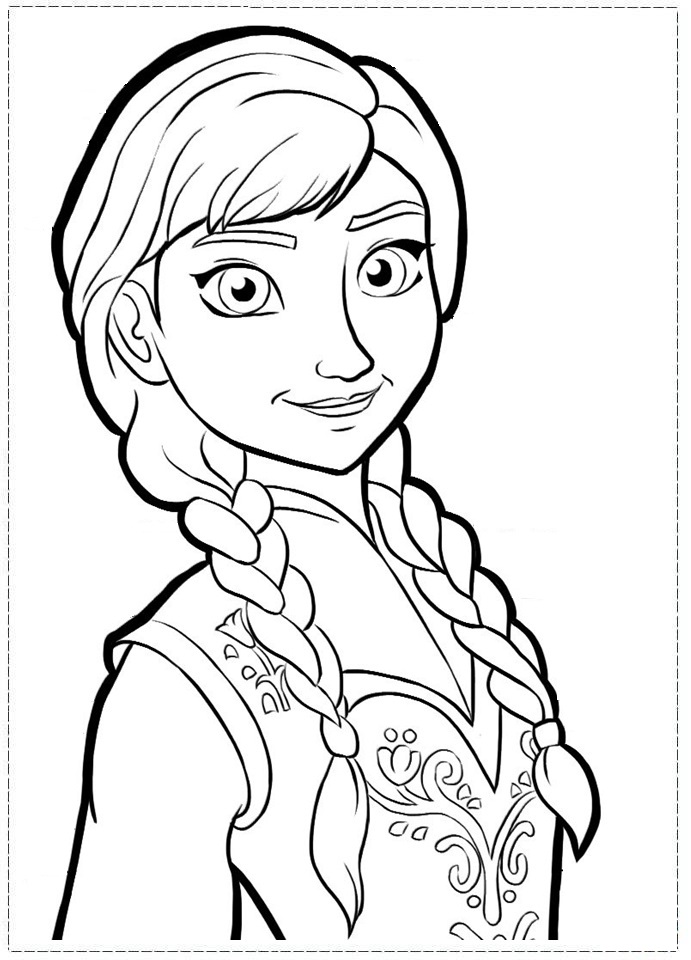 691x960 Kids Coloring Sheets Frozen Frozen Coloring Pages 1