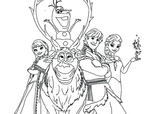 600x470 Free Frozen Coloring Pages Frozen Coloring Colouring Pictures