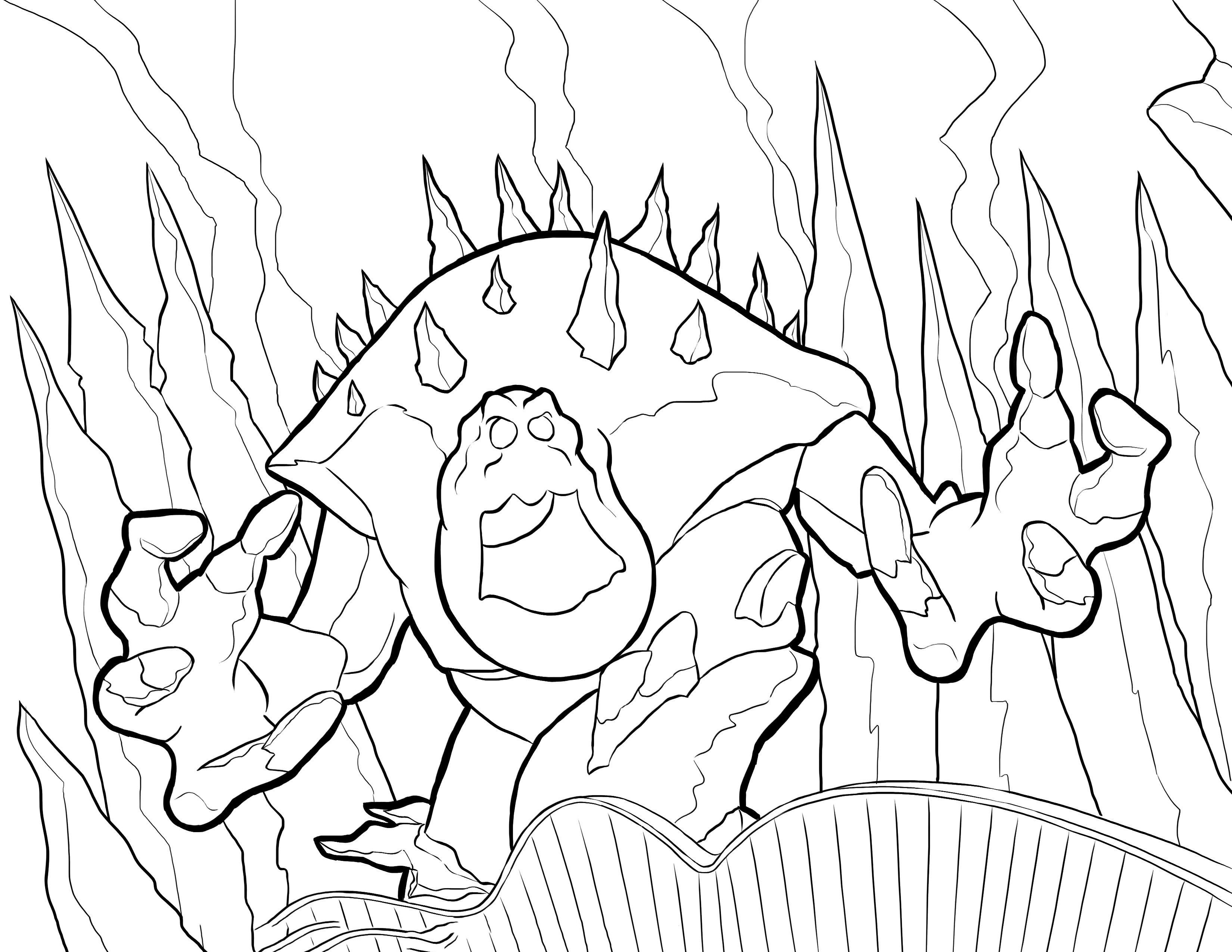 3300x2550 Frozen Coloring Pages For Kids. Printable. Online Coloring. 2
