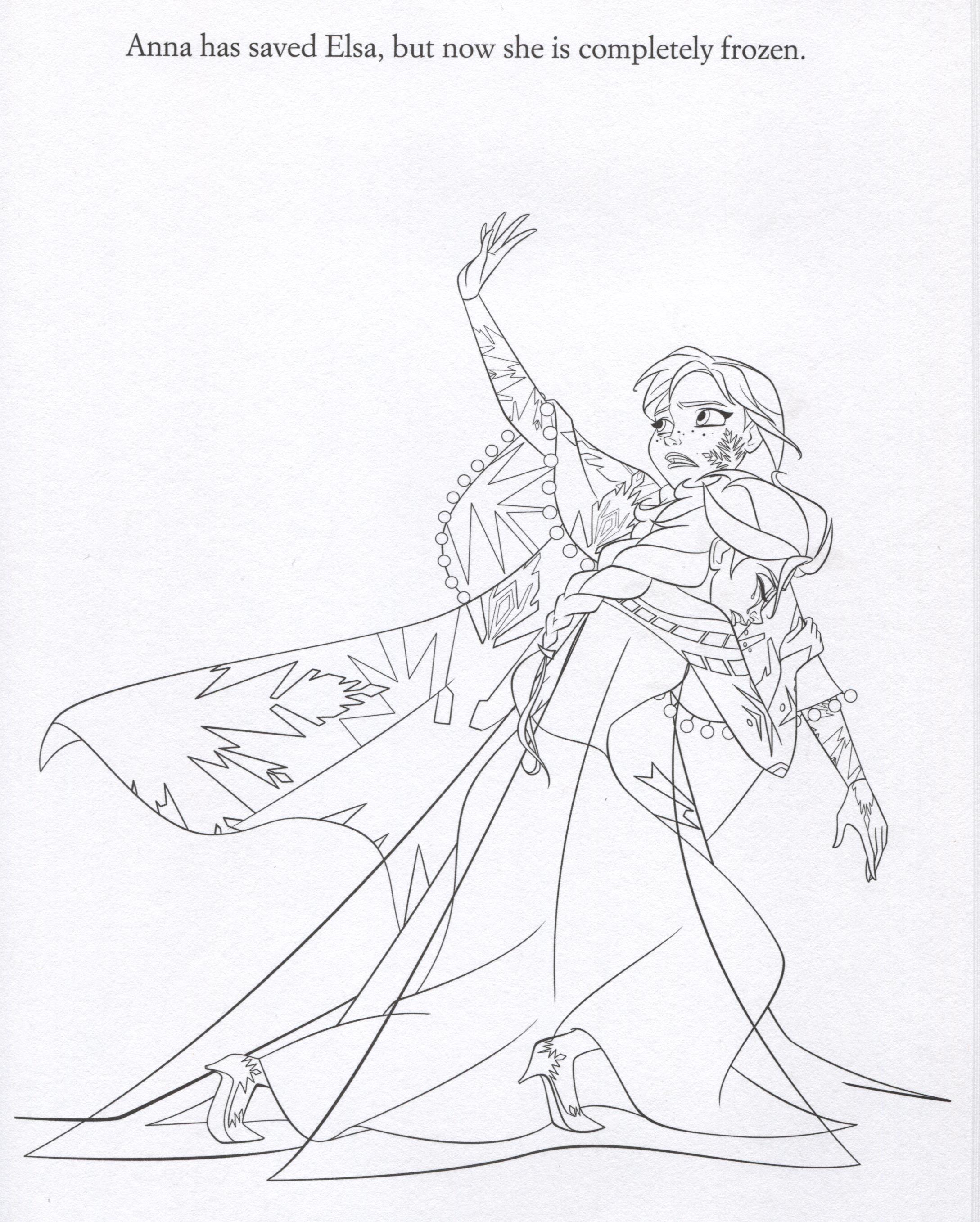 2177x2715 Opportunities Elsa And Anna Hugging Coloring P