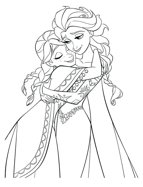 Frozen Fever Coloring Pages