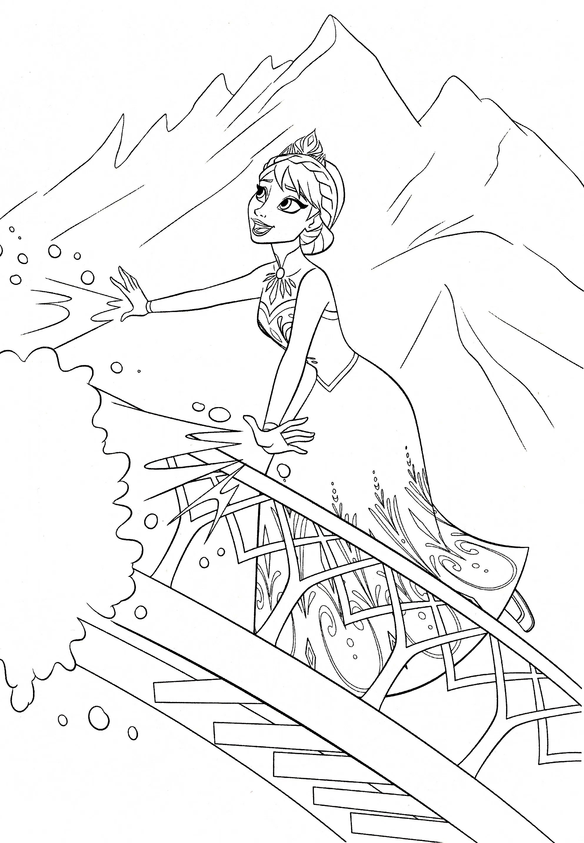 1985x2864 Elsa And Anna Coloring Pages Fresh Frozen Fever Coloring Pages