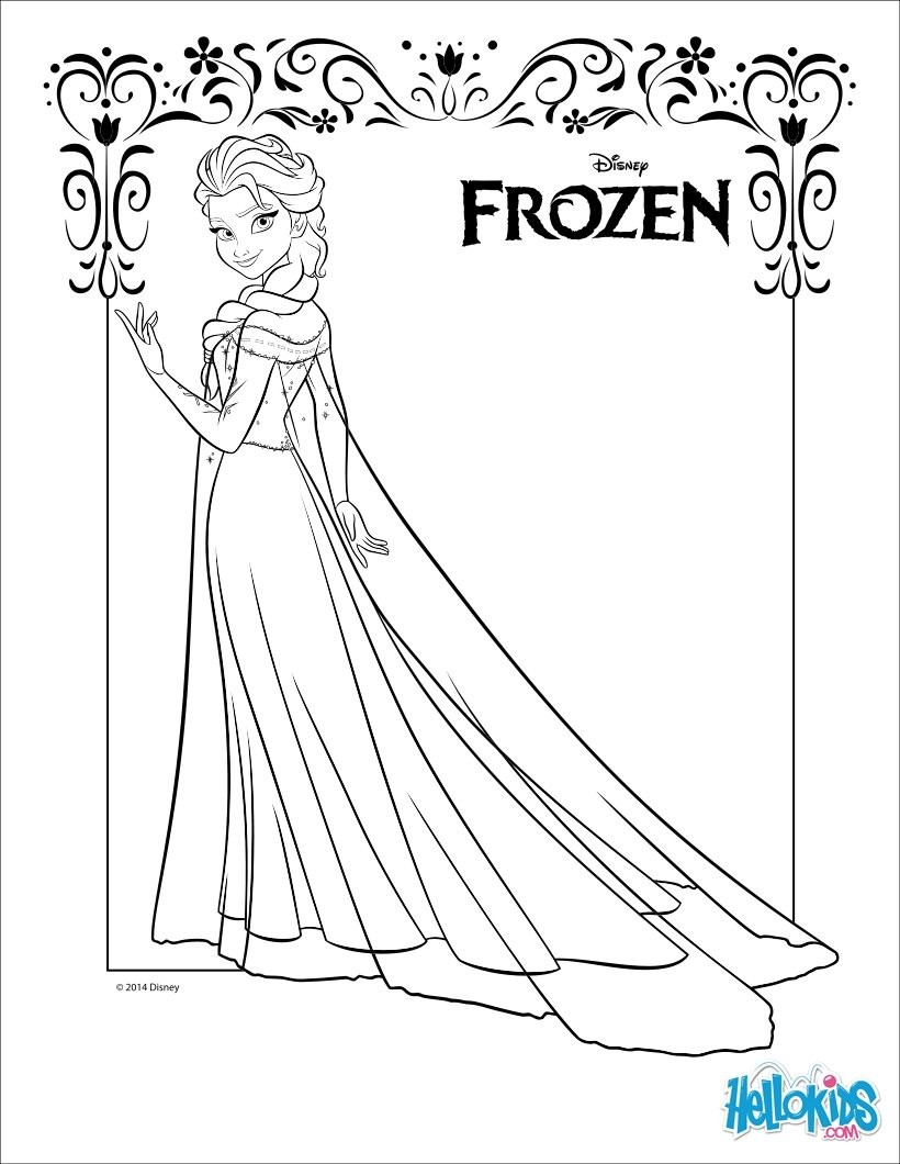 820x1060 Frozen Fever Coloring Pages Elsa Fresh Frozen Coloring Pages Elsa