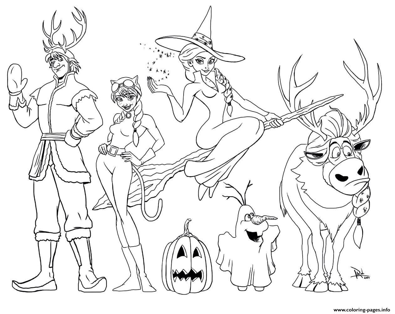 1261x1001 Print Frozen Halloween Coloring Pages Coloring Pages