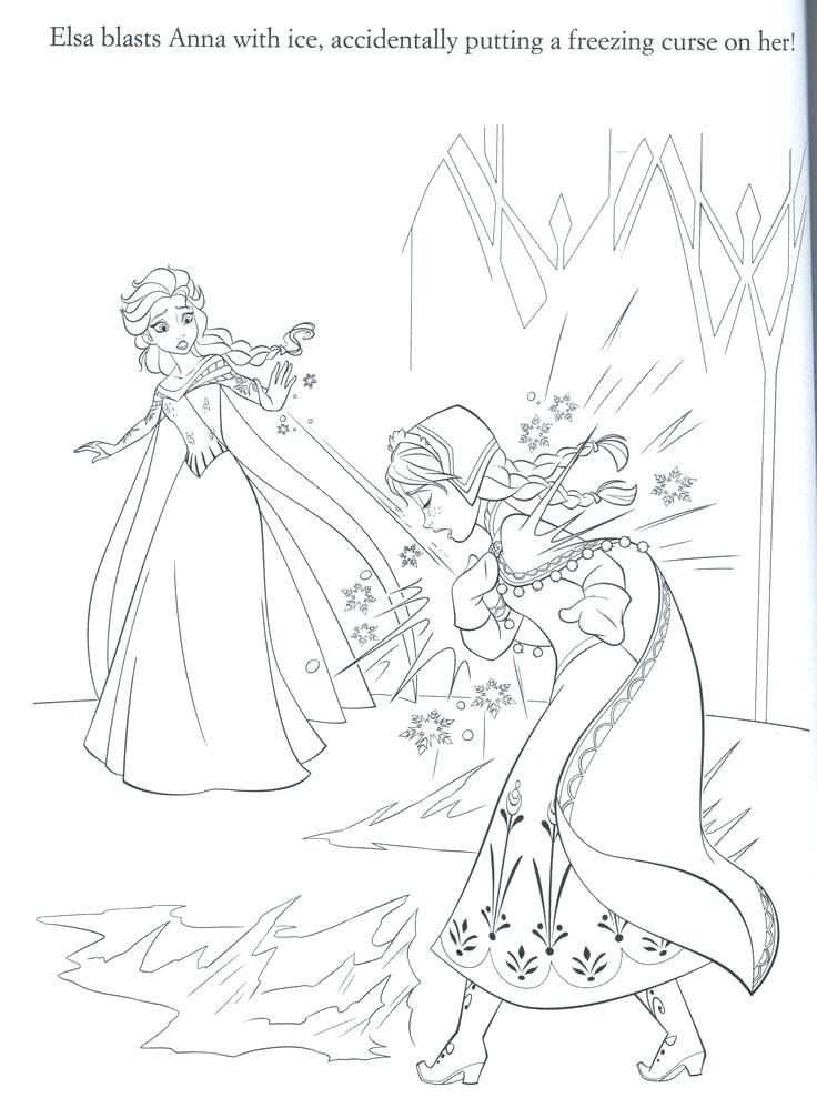 736x1007 Frozen Color Pages
