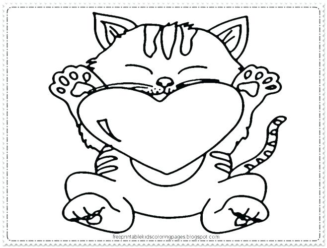 658x500 Valentine Hearts And Swirls Coloring Page Valentines Day Valentine
