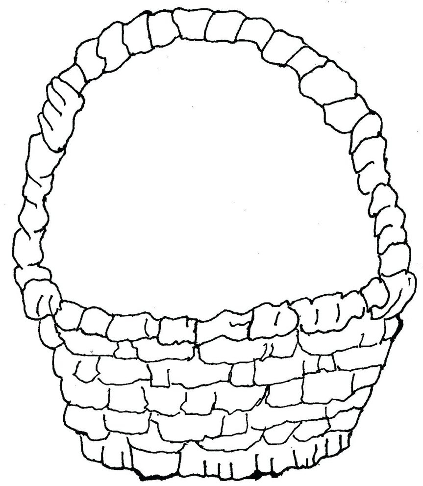 863x991 Awesome Empty Fruit Basket Coloring Pages Collection Printable