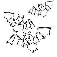 220x220 Nocturnal Bats Coloring Pages
