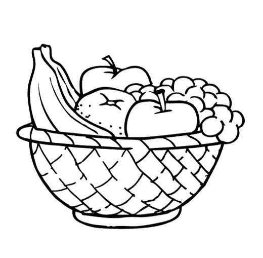 520x509 Fruit And Vegetables Basket Apples And Other Fruits In The Basket