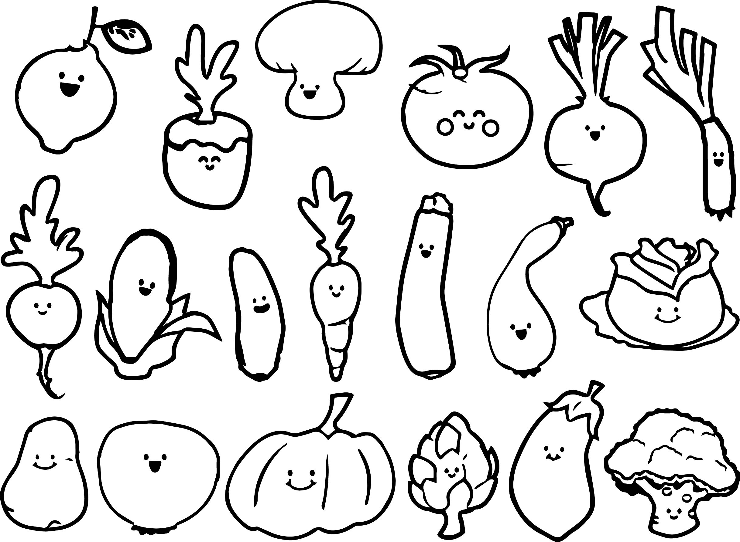 Fruit Coloring Pages